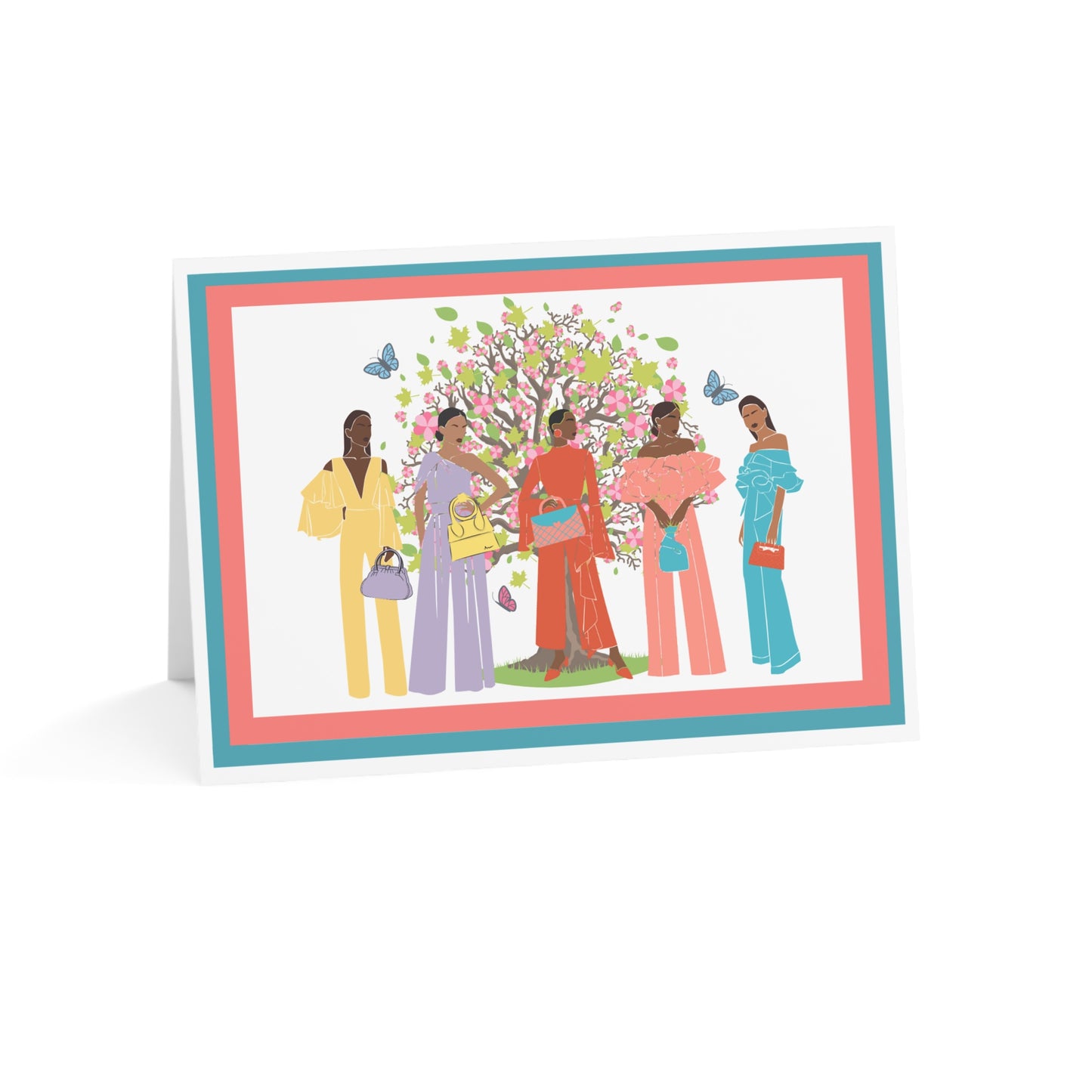 Springtime, Greeting Cards (1, 10, 30, and 50pcs)