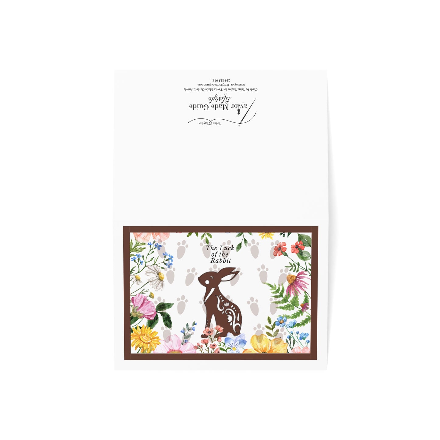 Lucky Rabbit, Greeting Cards (1, 10, 30, and 50pcs)