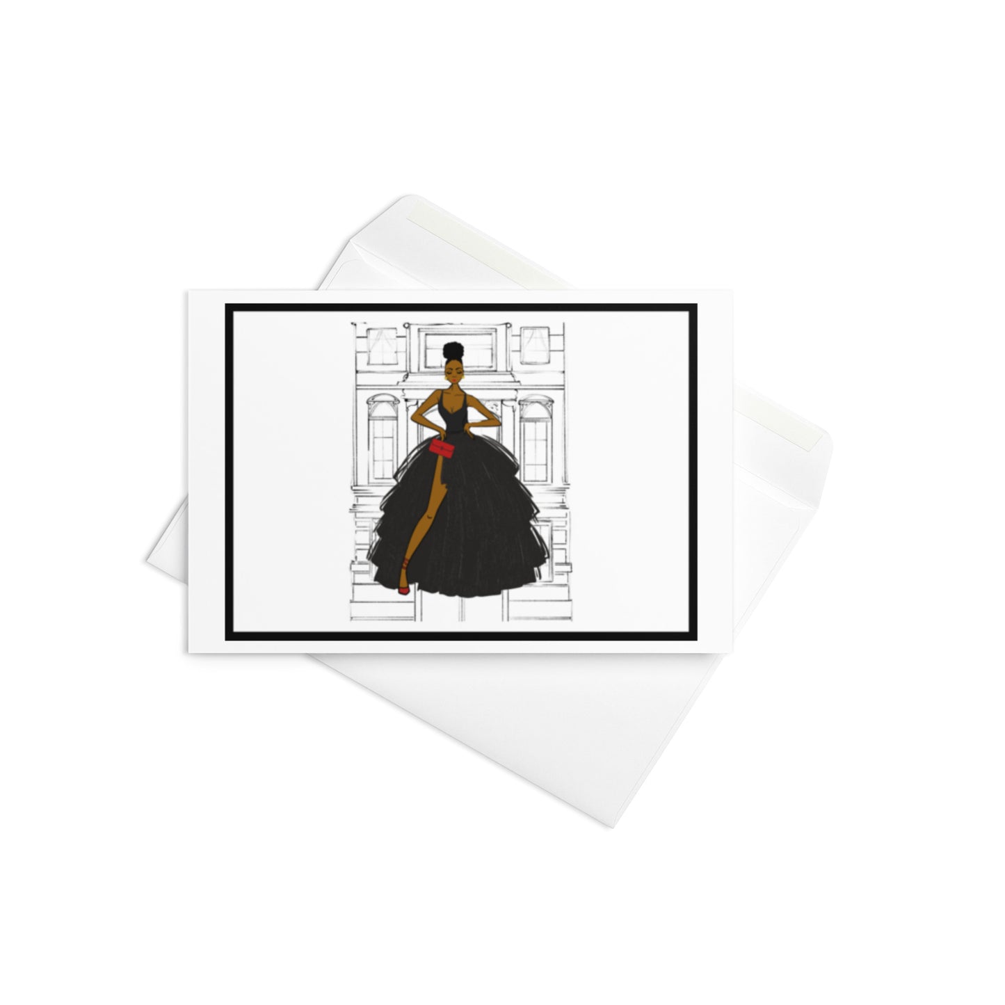 LBD, Red Purse & Shoes