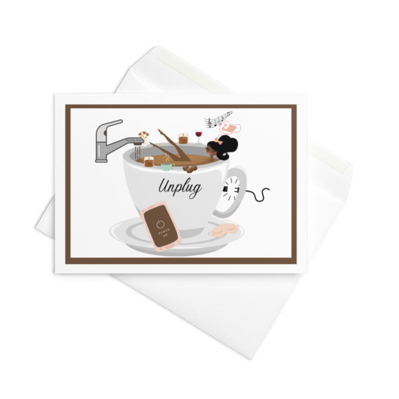 Chocolate Soak with Earbuds, Unplug