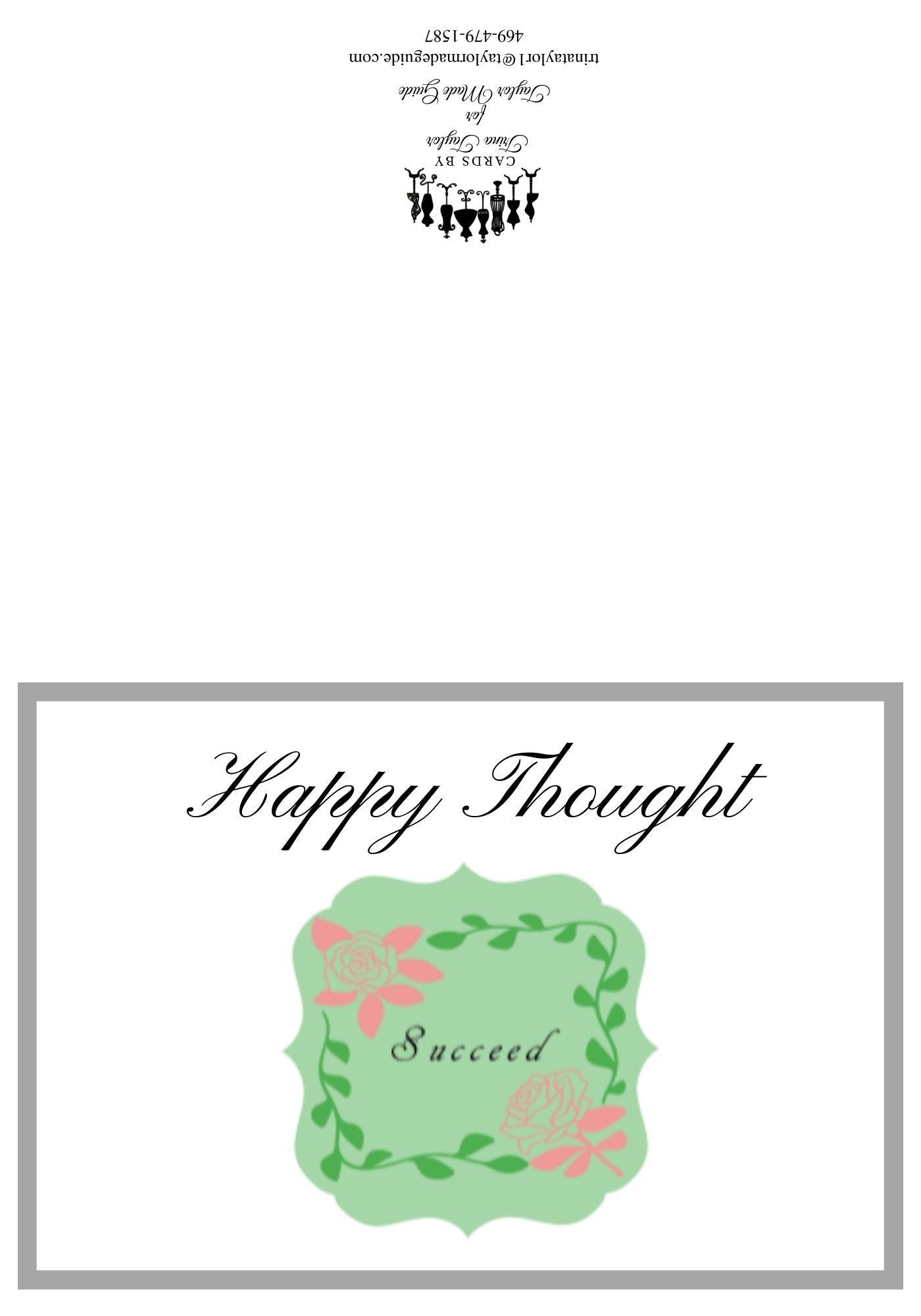 Happy Thought, Success